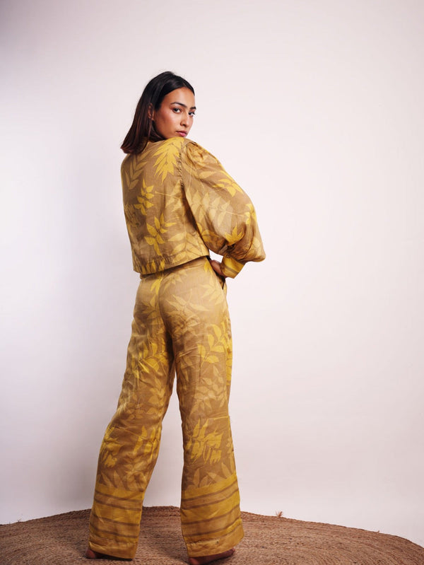 FOLIAGE PANT OG ECO PRINT