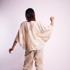ICE TAN PONCHO WITH PANTS SET