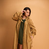 OLIVE LONG ROBE