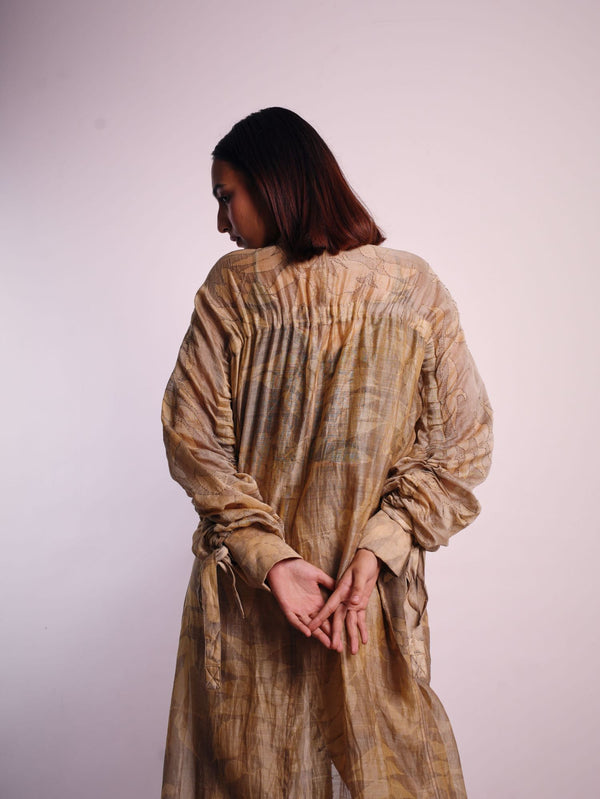 FOLIAGE ROBE OG ECO PRINT