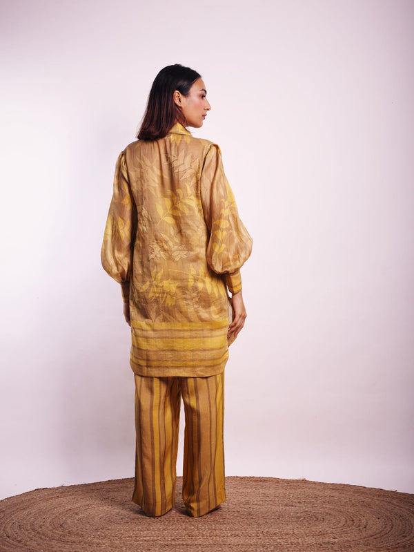 FOLIAGE KURTA OG ECO PRINT