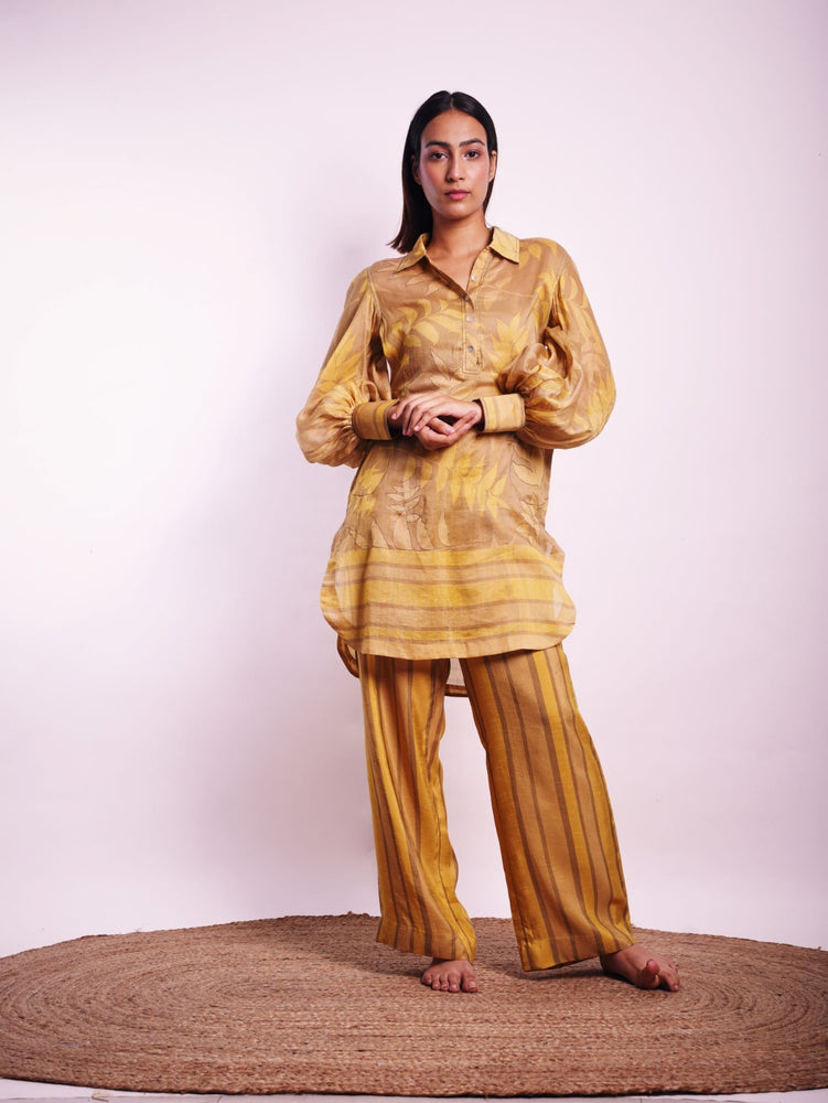FOLIAGE KURTA OG ECO PRINT
