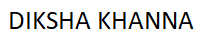 DIKSHA KHANNA DIKSHA KHANNA