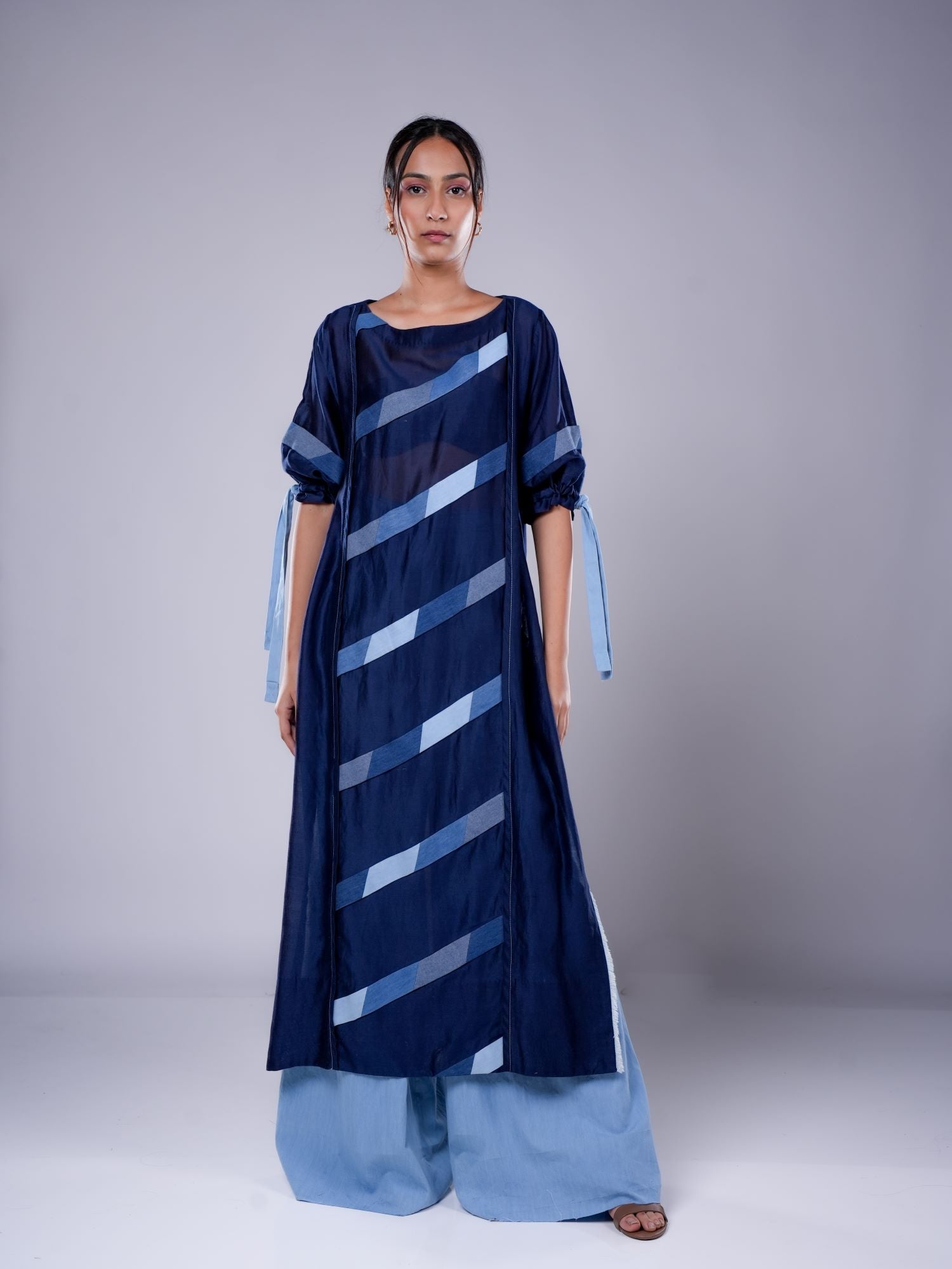 OMBRÉ KURTA BLUE