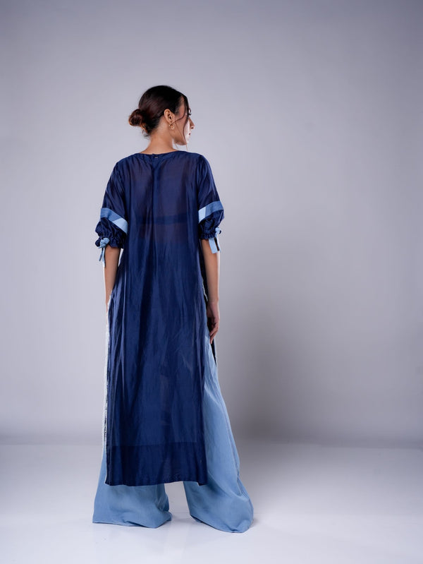 OMBRÉ KURTA BLUE