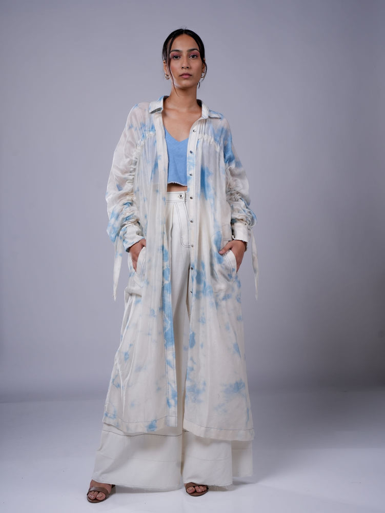 ROBE TIE DYE BLUE