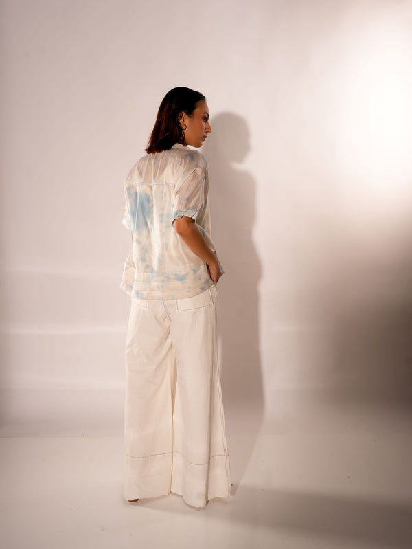 INVERTED U SHIRT TIE DYE