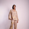 FOLIAGE SHIRT PANT SET IN ECO PRINT