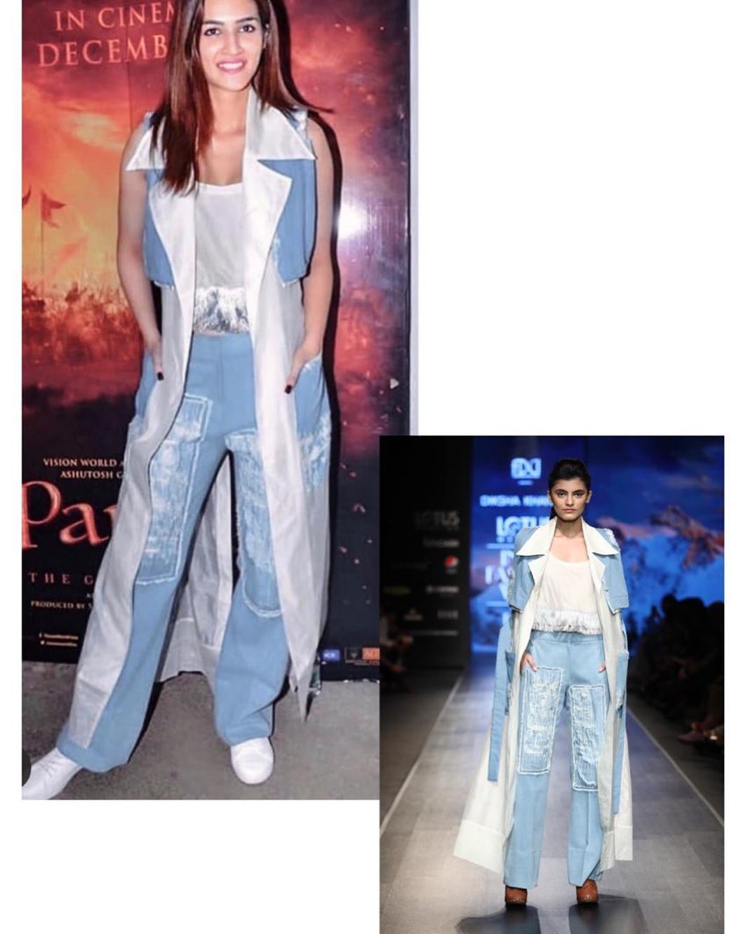 SUMMER TRENCH DENIM BLUE