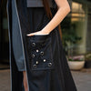 GREY DENIM TRENCH WITH DENIM SLIP