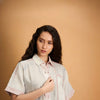 Blush Tie-Dye Chanderi Shirt